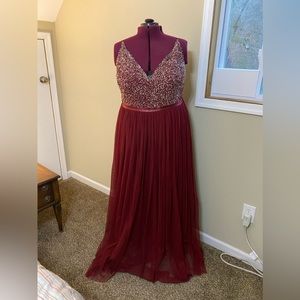 Brand new BHLDN gorgeous size 24 plus size gown